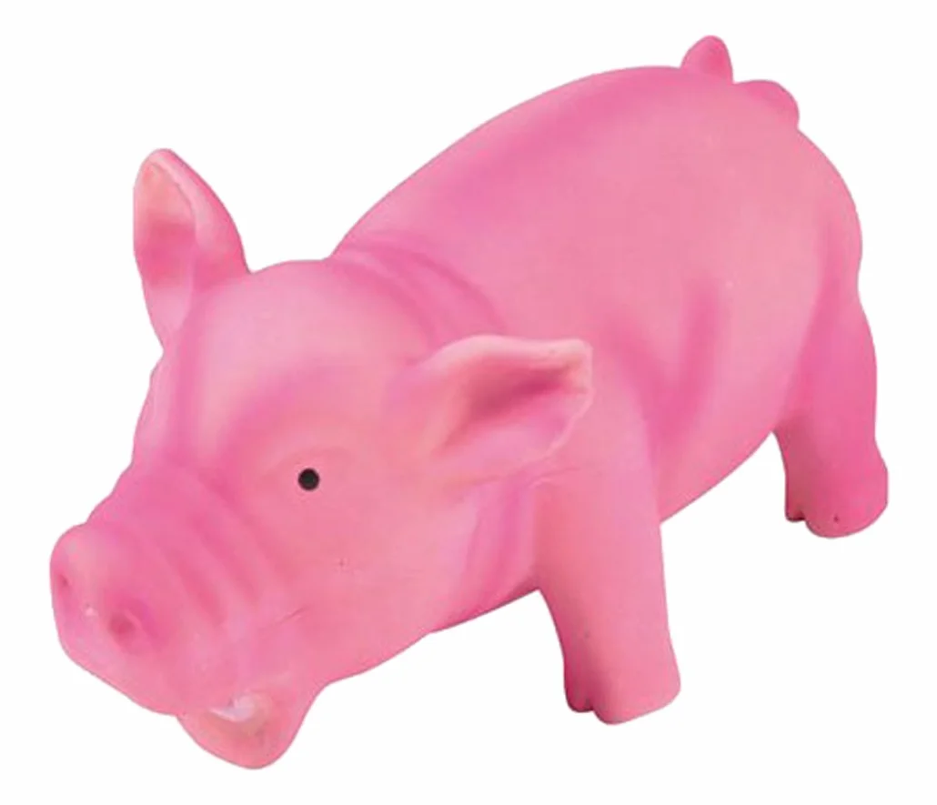AMI Confort Cochon Grogne Jouet pour Chien en Latex 15 cm