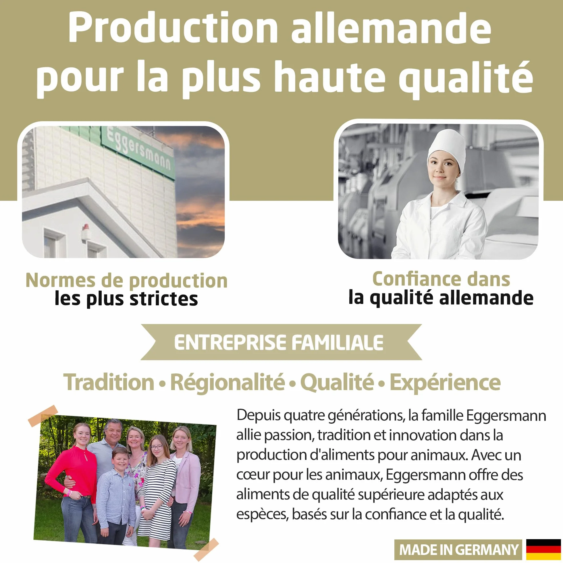 Eggersmann Körnerpick 25kg Premium Nourriture Poule - Aliments pour volailles - Graines Poule