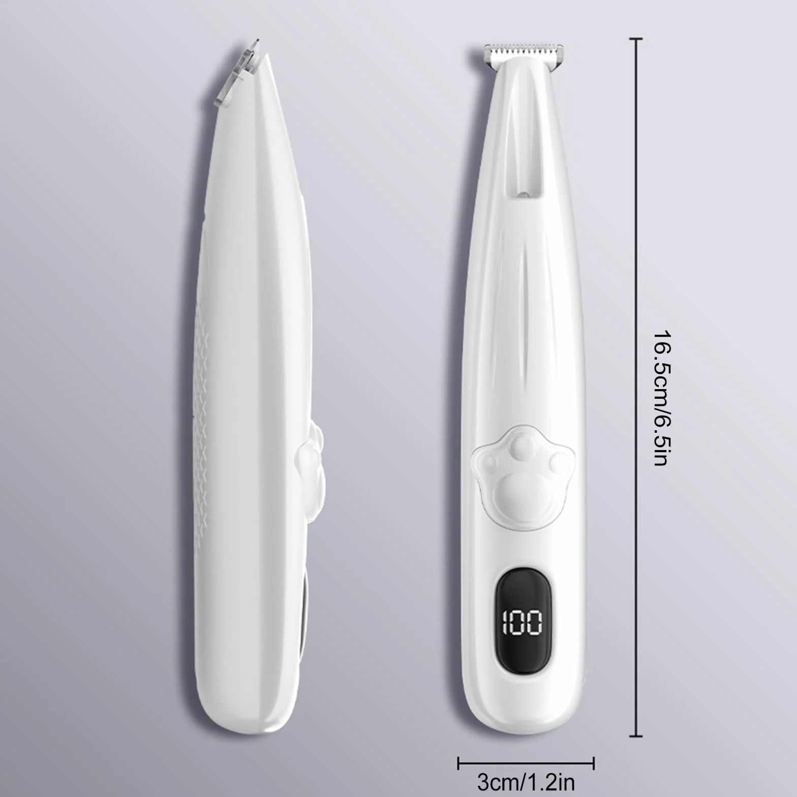 Tondeuse pour Chats et Animaux de Compagnie - Appareil de Toilettage Étanche Rechargeable