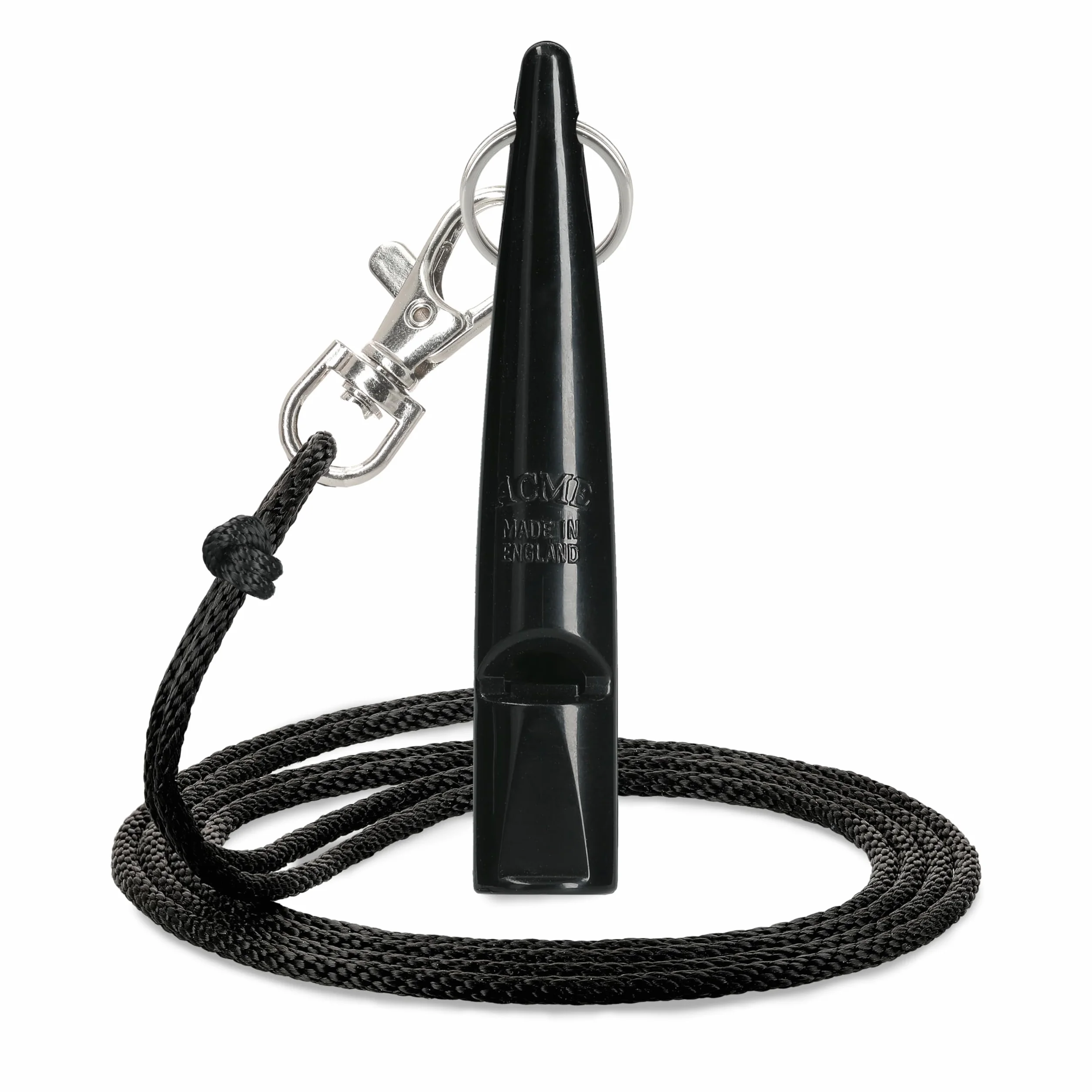 ACME Sifflet pour chien n° 211,5 avec bande – Lot de 2 – Puissant et longue portée (noir + turquoise)