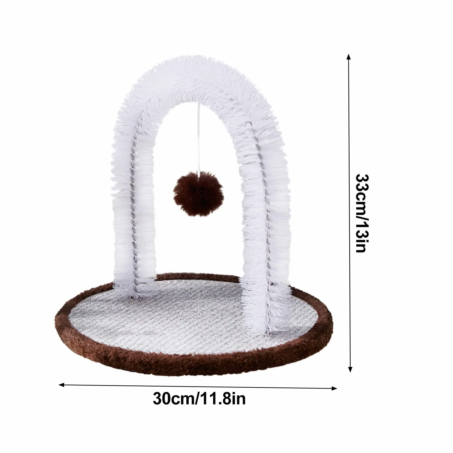 Brosse à poils de visage pour chat, gratte-dos, masseur durable pour chatons