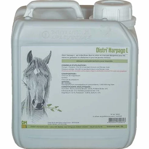 Distri'Harpago Liquide - Arthrose et Douleur du Cheval (2 L)