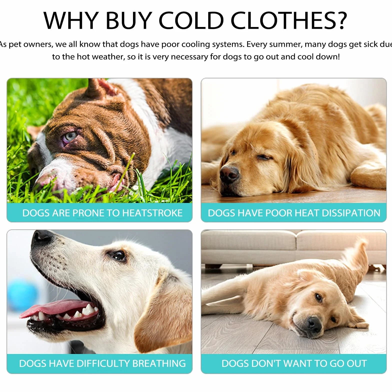 Gilet de Refroidissement pour Chien Rafraîchissant Manteau Protection Contre Le Soleil Taille L
