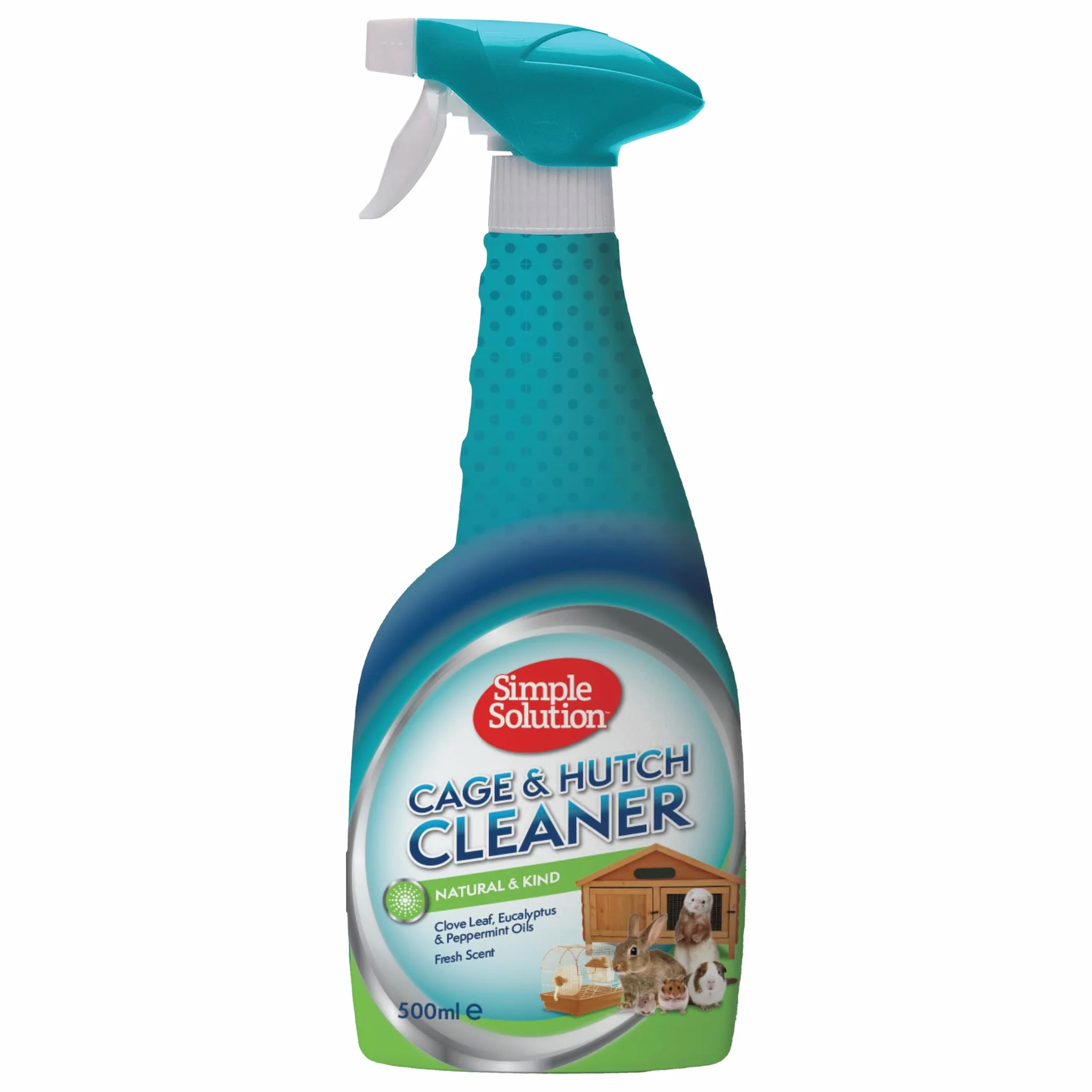 Simple Solution Nettoyant antibactérien naturel pour cage et clapier 500 ml