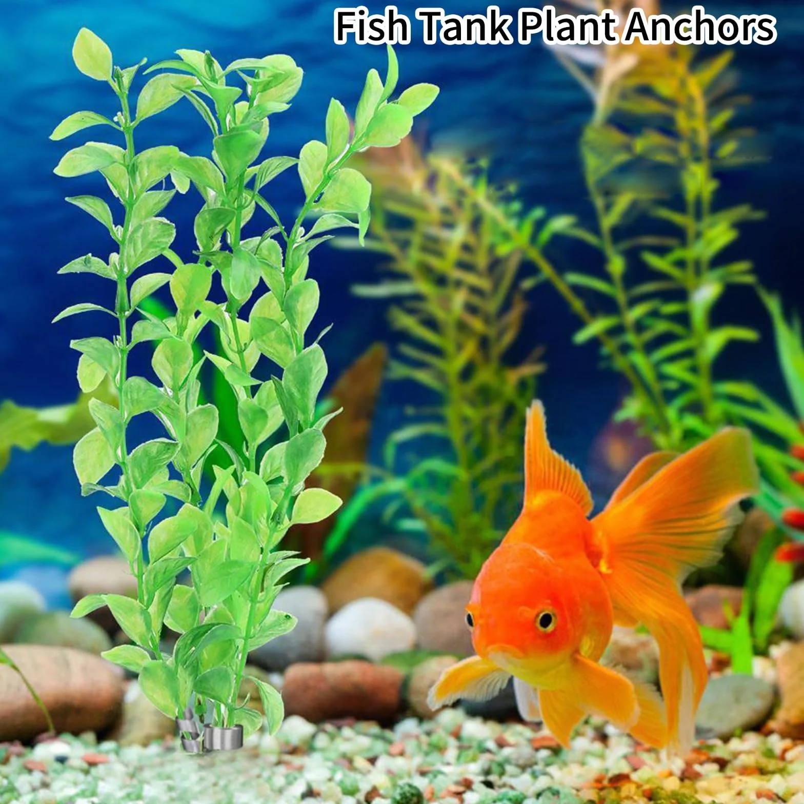 NEUSID Lot de 31 poids pour plantes d'aquarium en métal flexible 13 x 1,5 cm