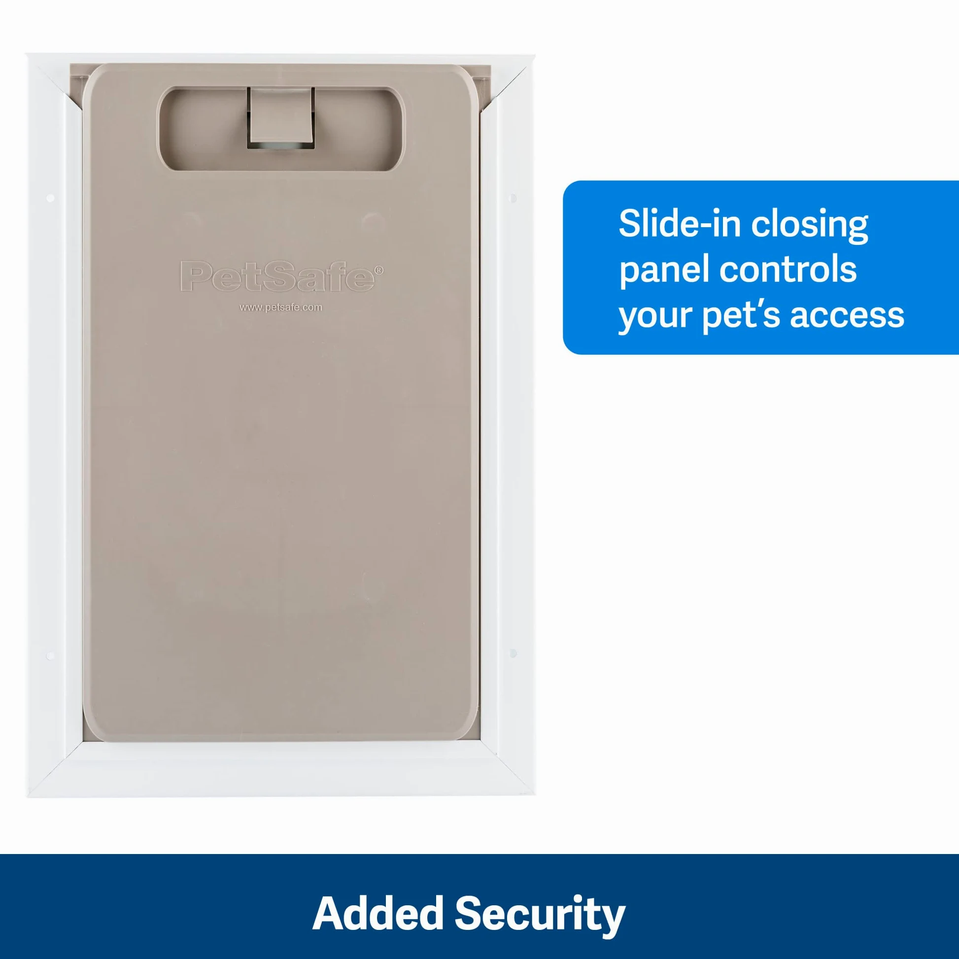 PetSafe Porte Murale pour Animal Domestique avec Tunnel télescopique, Grand, 3,58302 kg