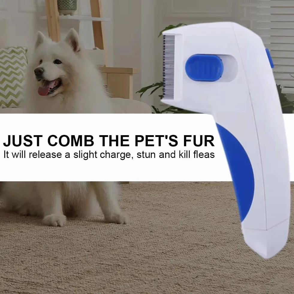 Peigt Électrique Anti-Puces Tick Chien Tue les Puces Aliment pour Animaux