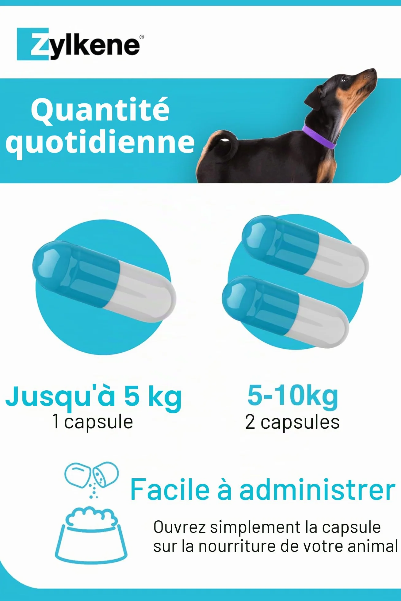 Vetoquinol Zylkène 75mg 20 gélules