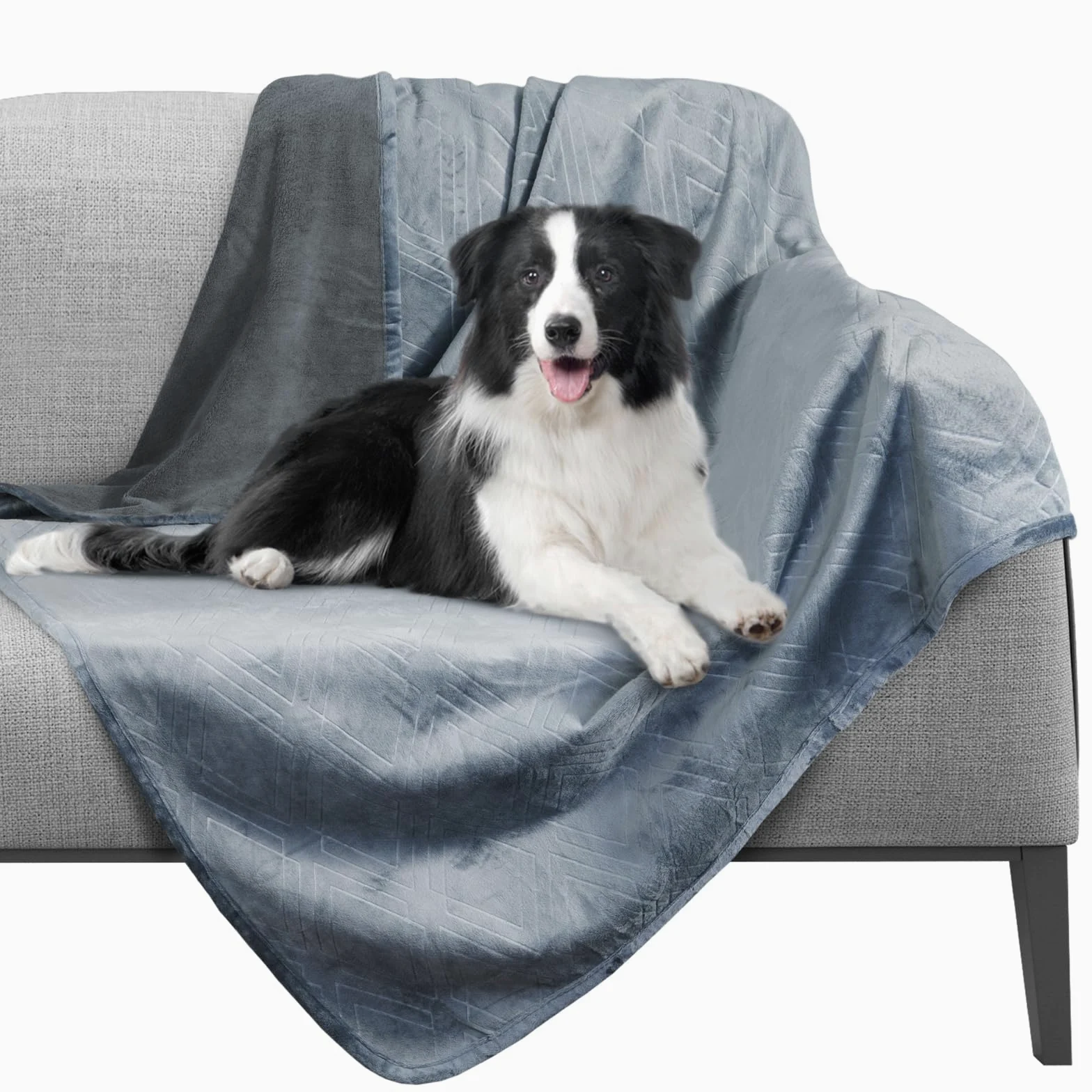PICK FOR LIFE Couverture imperméable pour chien - Couverture moelleuse lavable pour chiens et chats - Couverture douce pour chiens - Protège les canapés et les lits, convient aux petits et grands