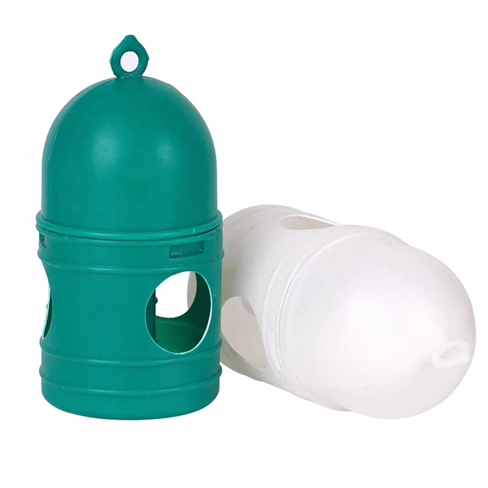 Lot de 2 distributeurs d'eau pour pigeons 1 L abreuvoir automatique amovible accessoires perruches colombes