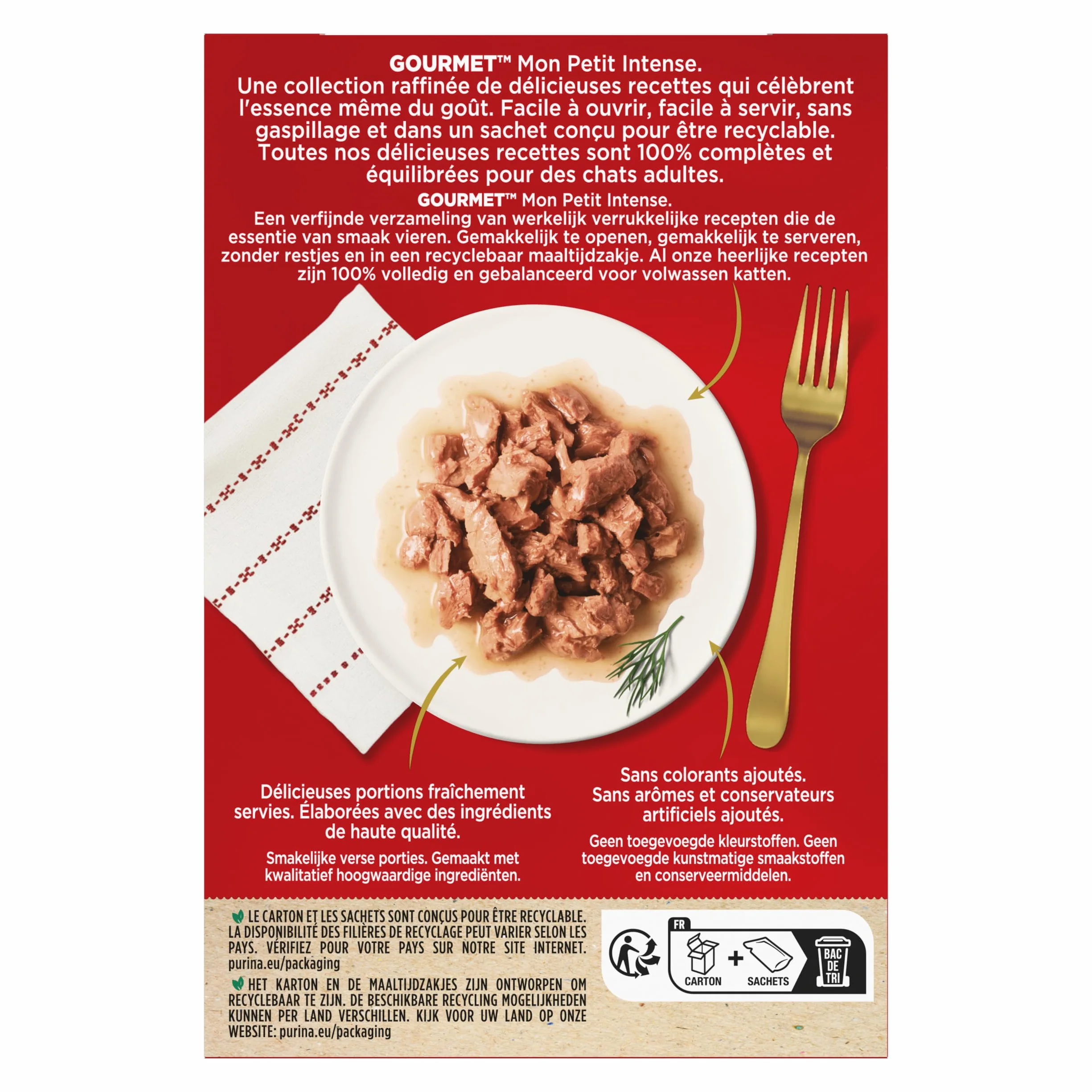 GOURMET Mon Petit Volaille 6x50g