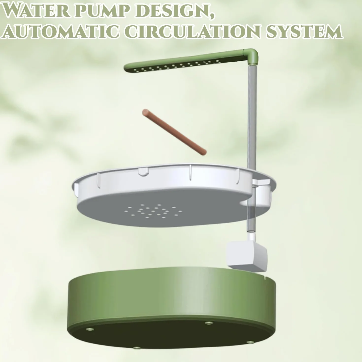 Douche à Oiseaux Automatique pour Perroquets Perruches Calopsittes