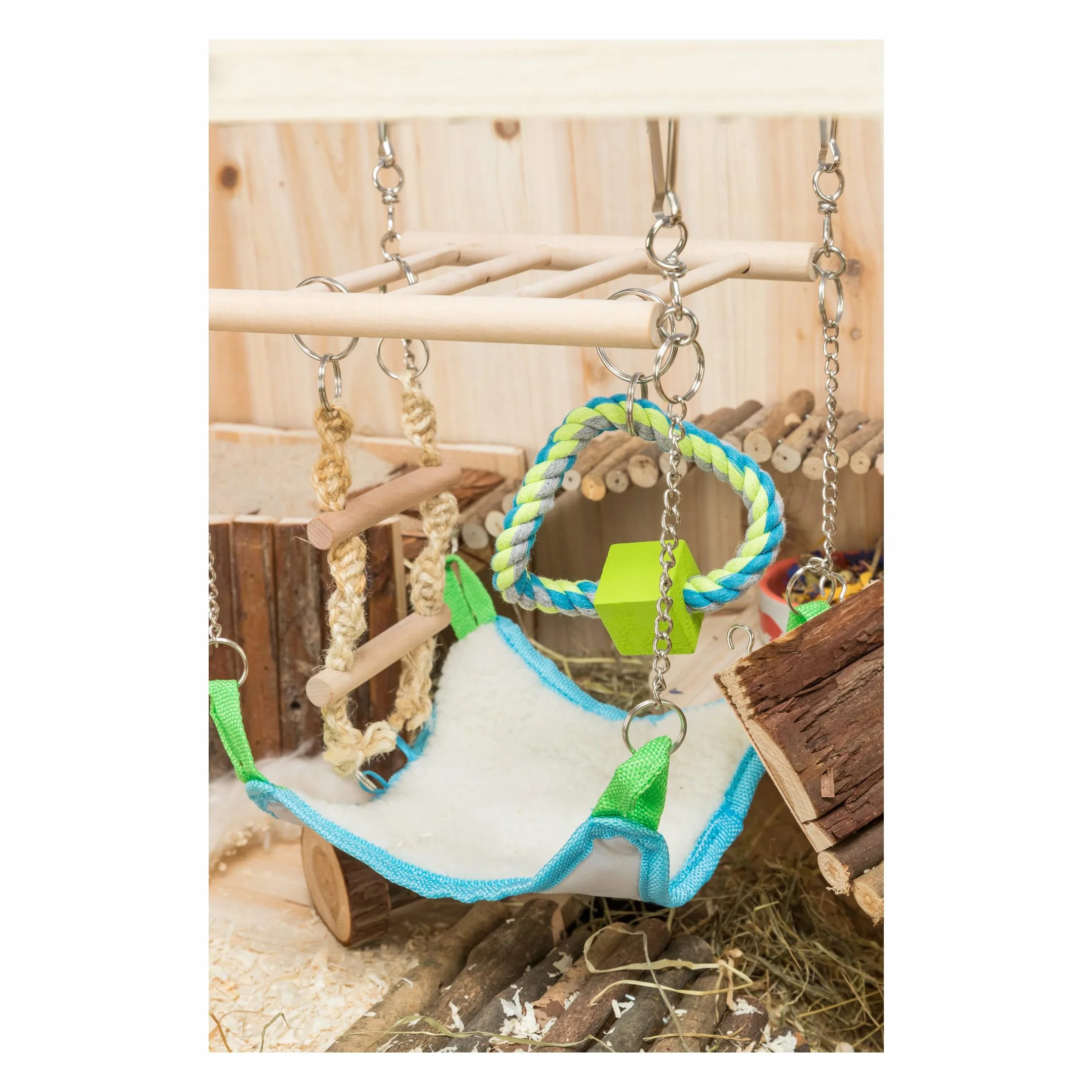TRIXIE Pont suspendu, pour gerbile 17 × 22 × 15 cm