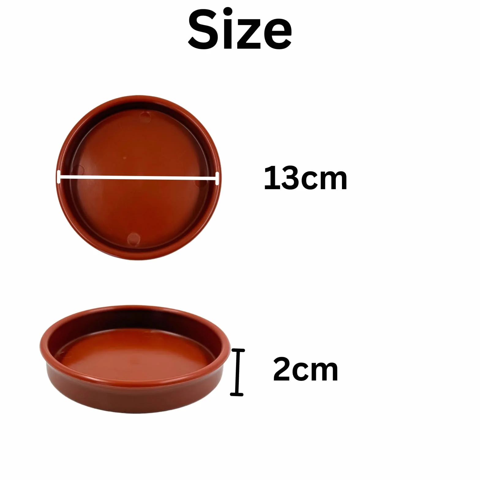 Lot de 3 bols pour nourriture et eau 13 cm de large profil bas 2 cm de profondeur