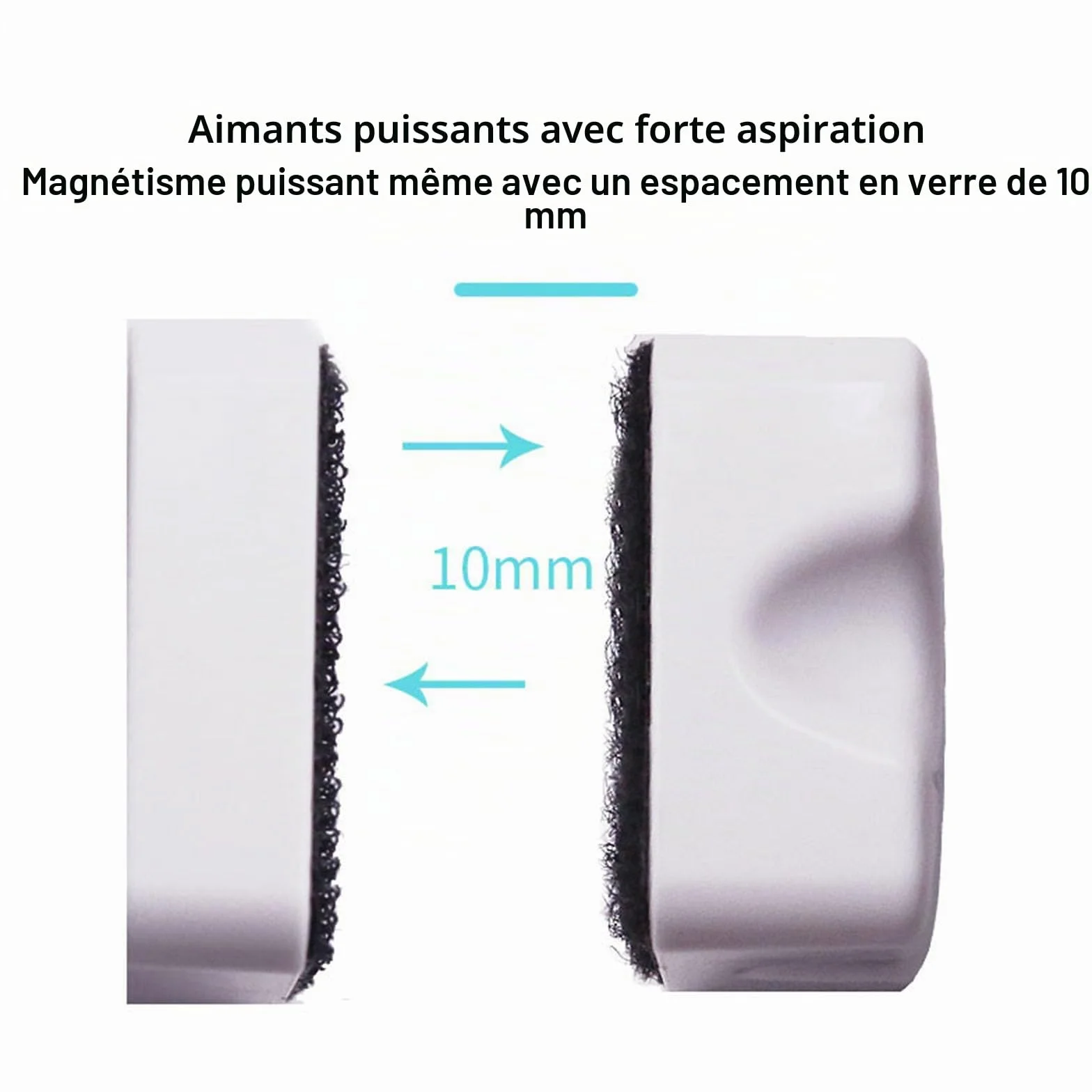 Aimant Aquarium Nettoyage, Brosse Magnétique Poisson Tank Algues Cleaner