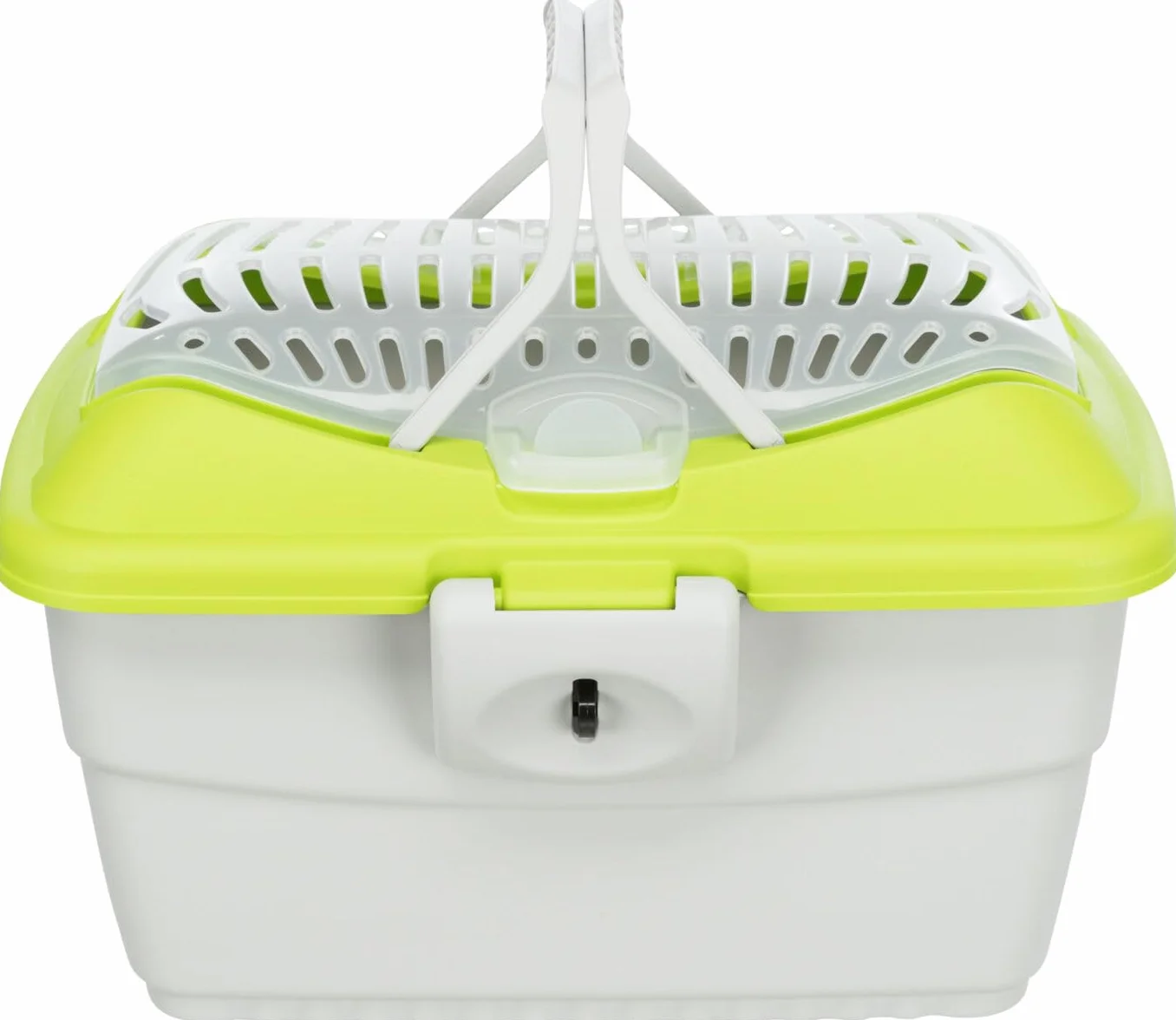Trixie Mini Capri Boîte de Transport 40 x 22 x 30 cm Gris Clair/Vert