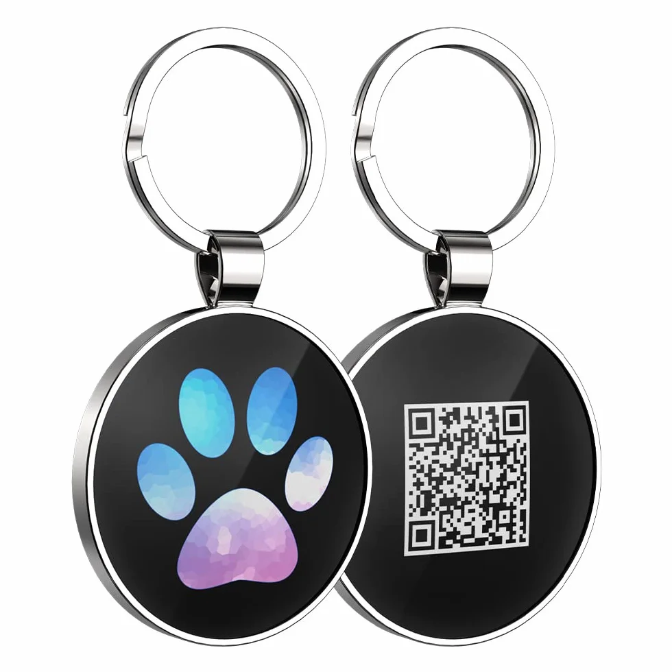 medaillon chien personnalisé，medaille pour chien， Médaille d'identification personnalisable pour animal de compagnie - Affichage d'informations unique - Modifiable