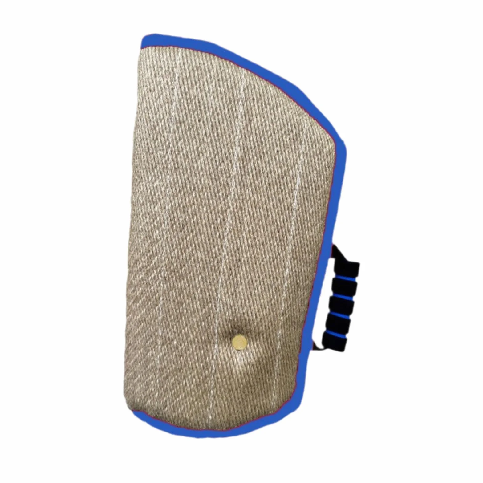 Manchon de Bras Mordant pour Chien Sharplace, Manchon d'entraînement d'agilité Professionnel, Protection Contre les Morsures, Bord Bleu