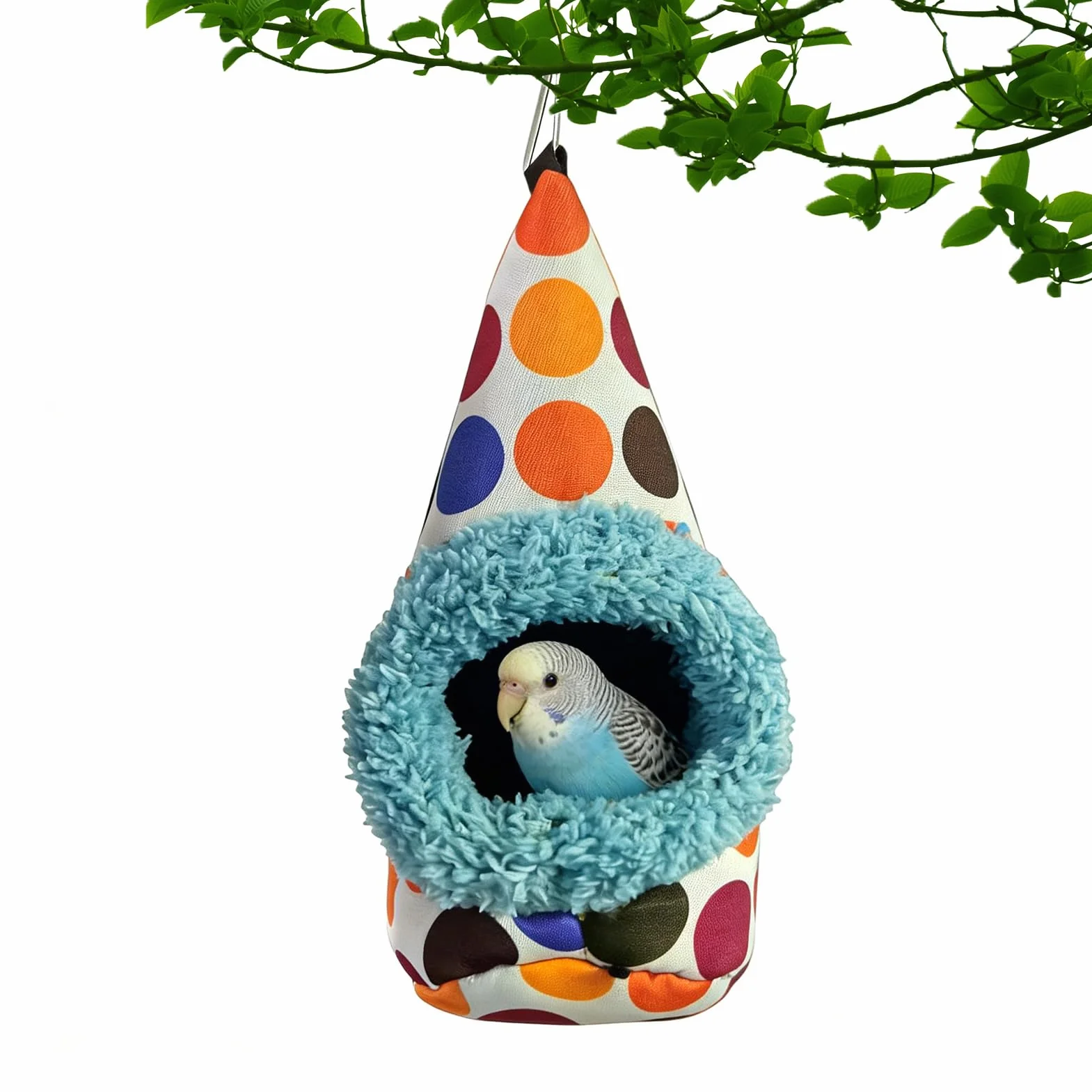 Lit pour cage à oiseaux en peluche, nichoir pour se reposer, canari, calopsitte, pinson