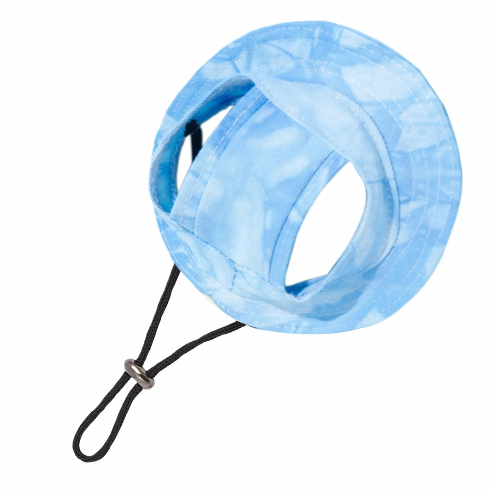 Casquette Baseball Protection Solaire Chat avec Trous Oreilles, Visière Douce pour Chaton et Chiot