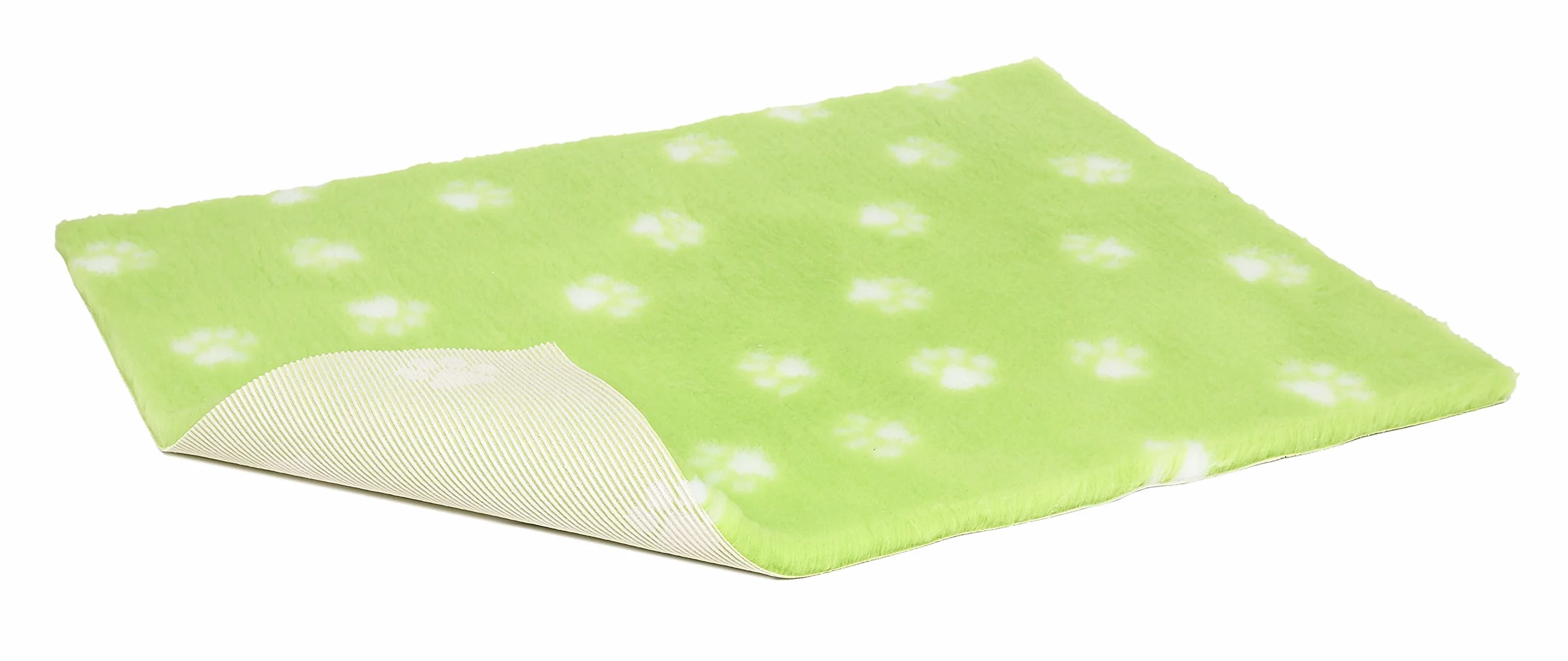 Vetbed Literie pour Chien et Chat Vert Citron avec Pattes Blanches