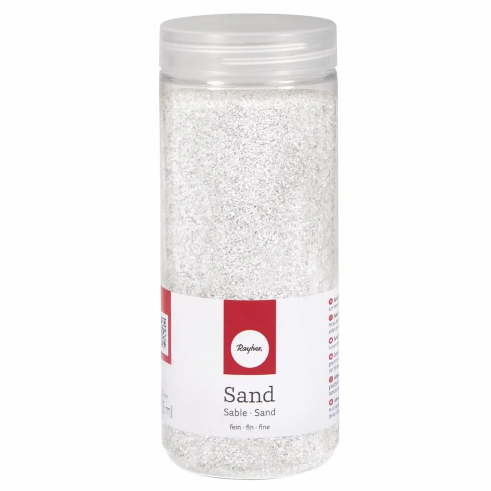Rayher Sable Fin Blanc 0,1 à 0,5 mm 700 g