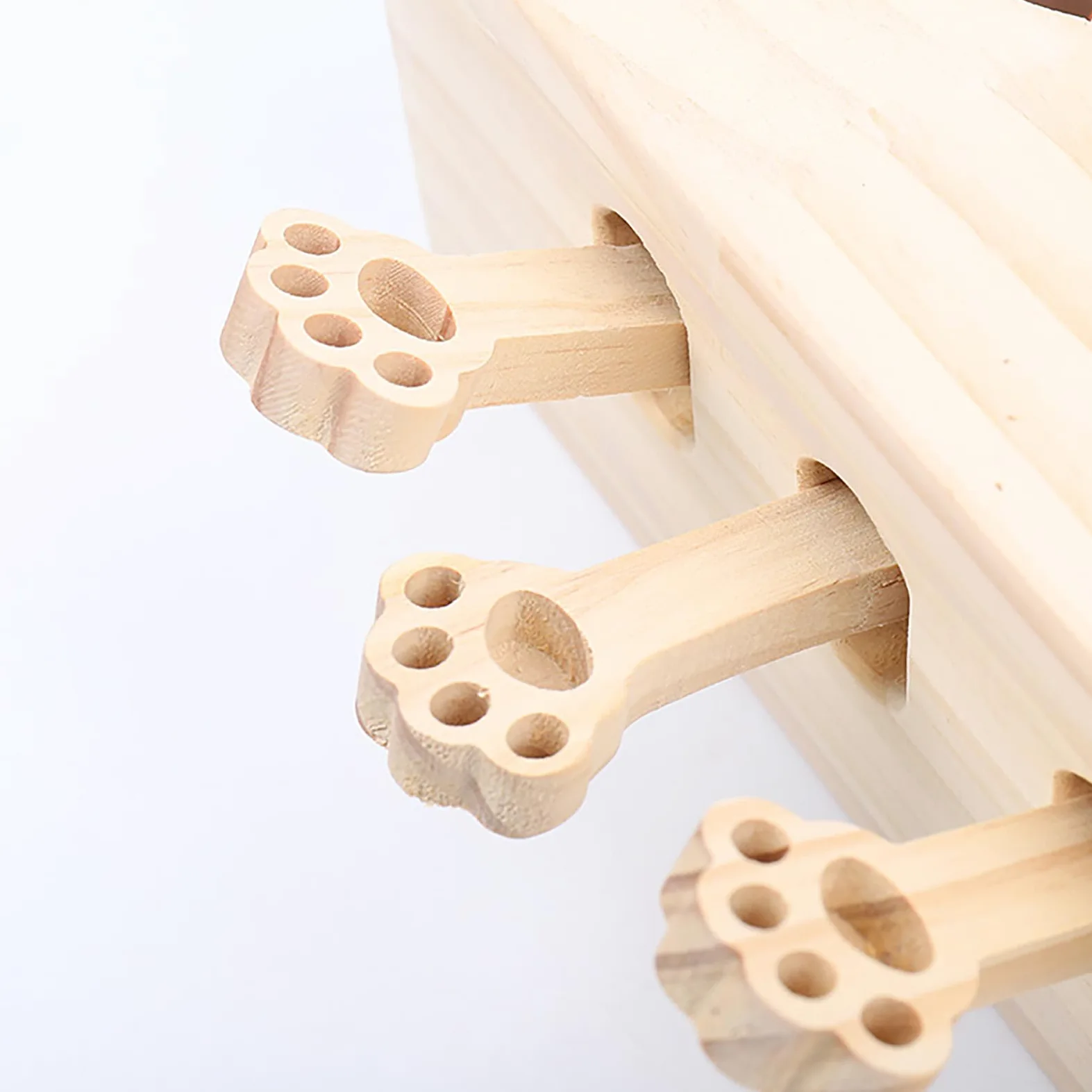 Interactifs Chat Puzzle Souris Mobile, Exercice | Puzzle Tape-Taupe En Bois Chatons Relaxant Pour Chats D'Intérieur Anti-Ennui Stimulation Mentale Exercice Instincts Naturels