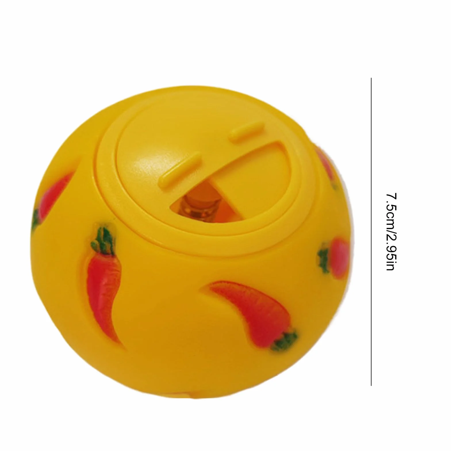 PVC Boule De Friandises pour Lapin, Distributeur De Boules De Friandises, Balle Snack pour Rongeur