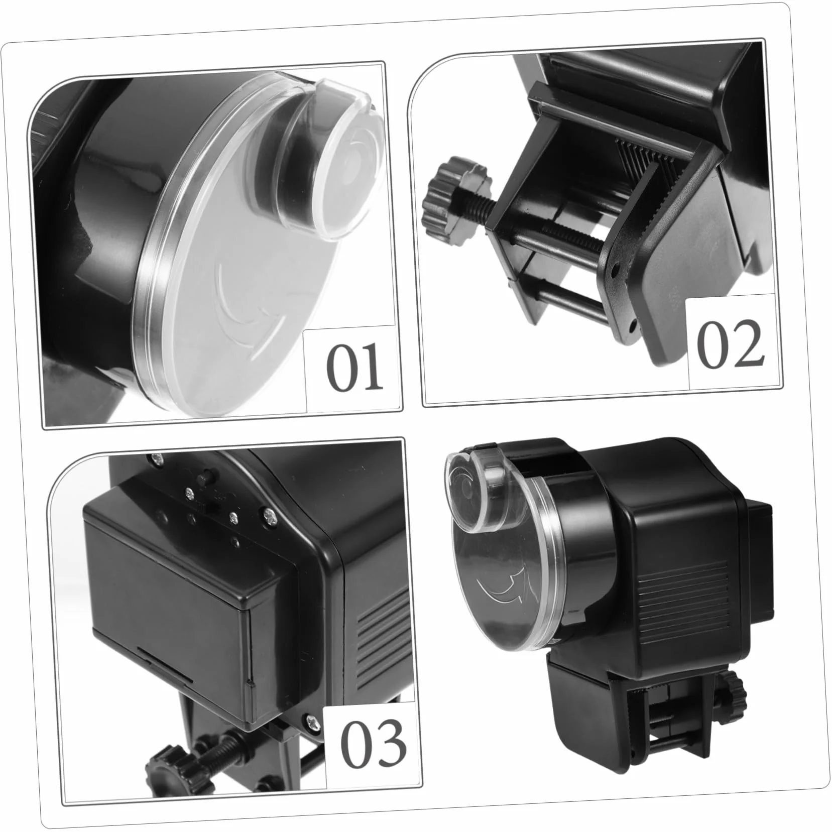 Distributeur Automatique pour Poissons Aquarium sans Piles VICASKY
