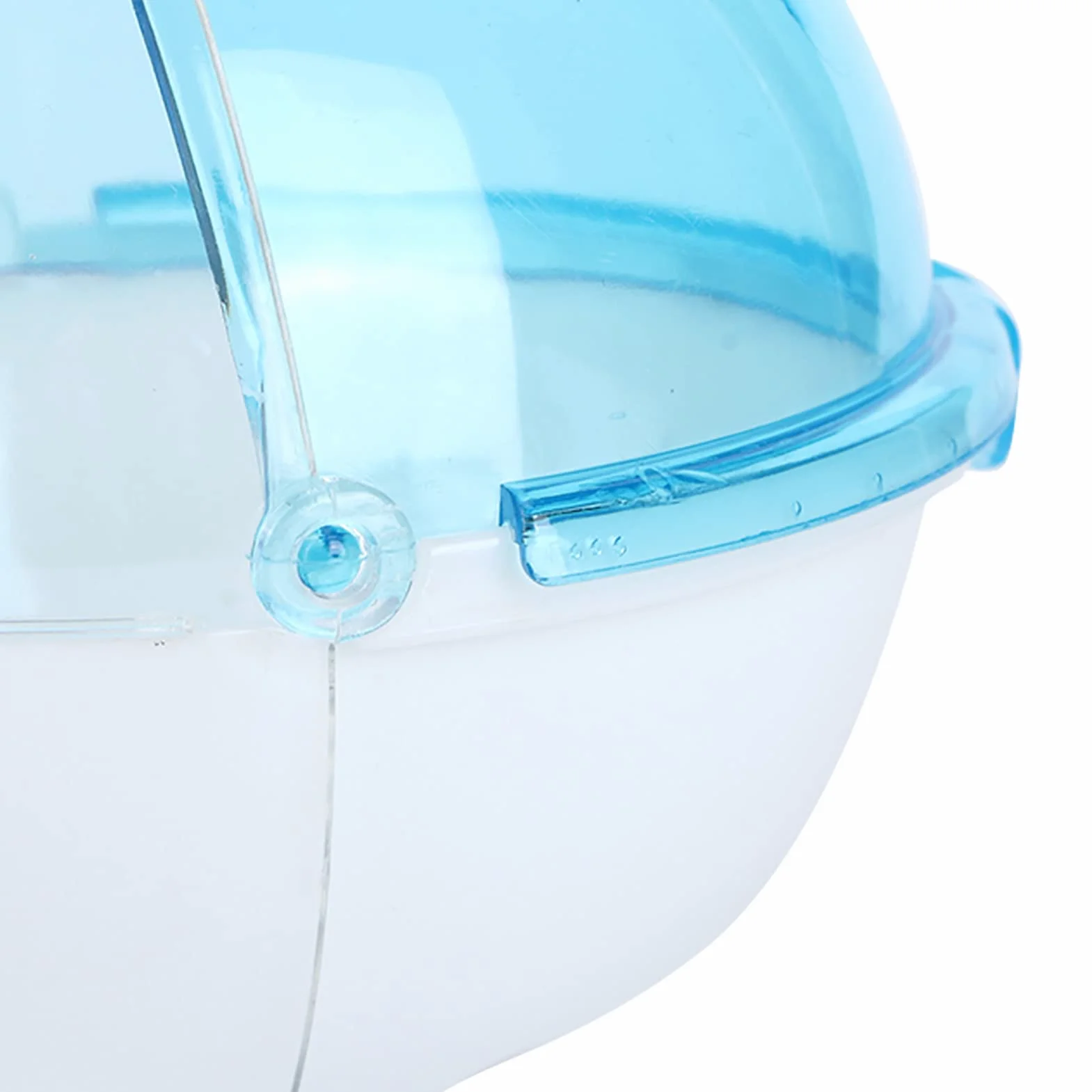 KIMISS Cage Métallique pour Hamster avec Bac à Sable de Bain – Bac à Litière pour Salle de Bain pour Petits Animaux | Idéal pour Les Hamsters, Les Souris et Autres Petits Rongeurs (Blue)
