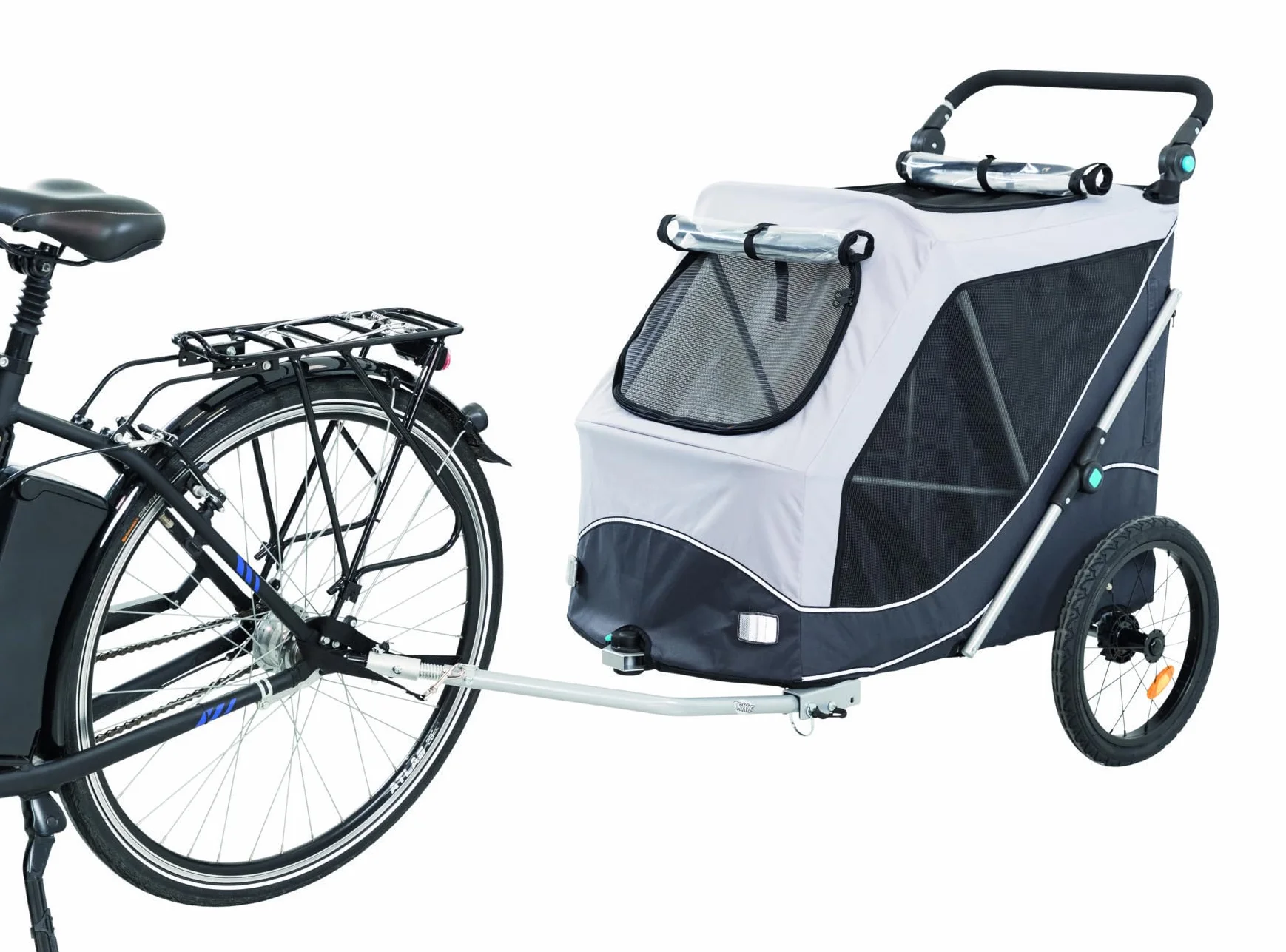 TRIXIE Remorque Pliable Spécial Vélo L