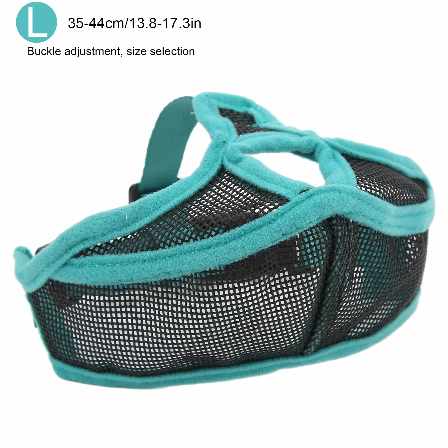 Muselière Courte pour Bouledogue en Respirante Anti-Morsure pour Bouledogues Français, Carlins, Chihuahuas, Sangle Réglable, Ajustement pour Chiens à Nez Court,