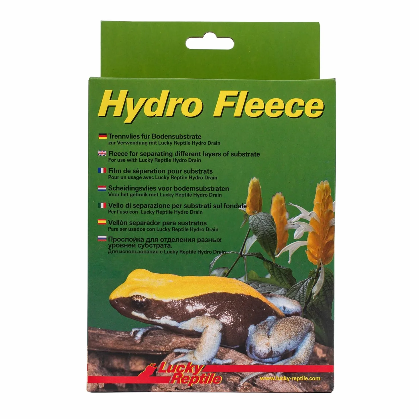 Lucky Reptile Hydro Fleece 100x50 cm Couche de Drainage pour Terrariums & Hydrocultures