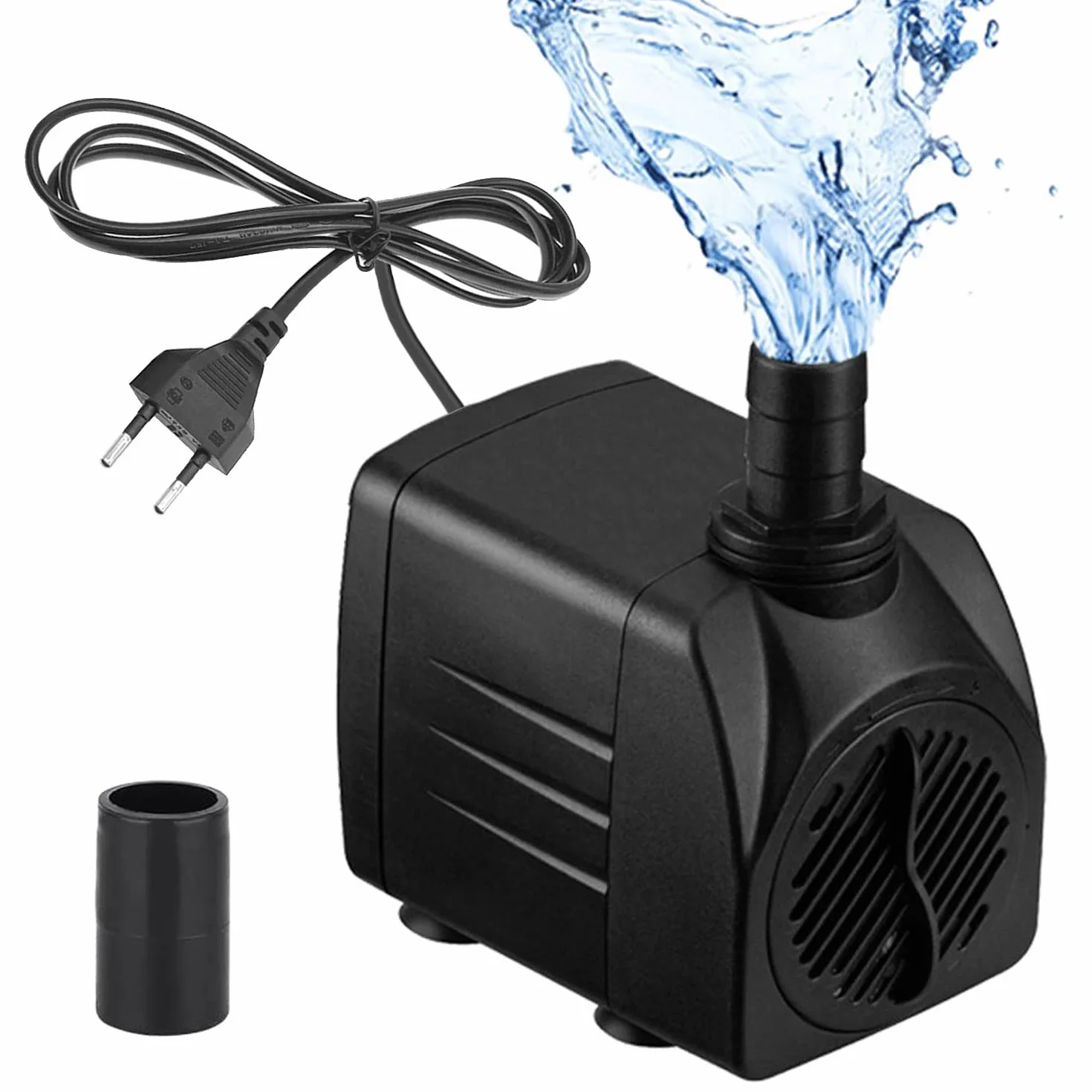 Mini pompe à eau 600 l/h 10 W silencieuse aquarium fontaine câble 1,5 m