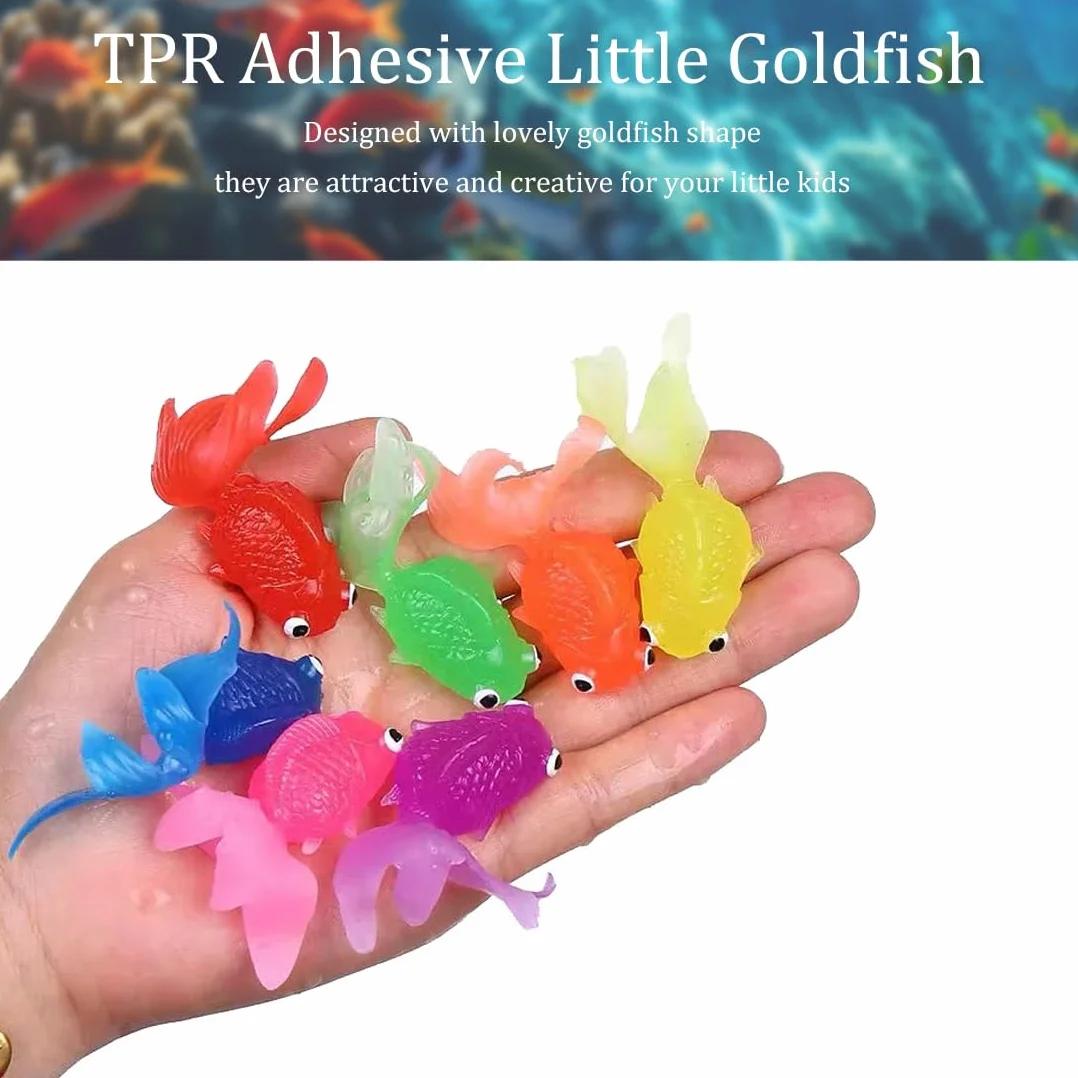 28 pcs Poissons artificiels en Plastique réaliste pour Aquarium
