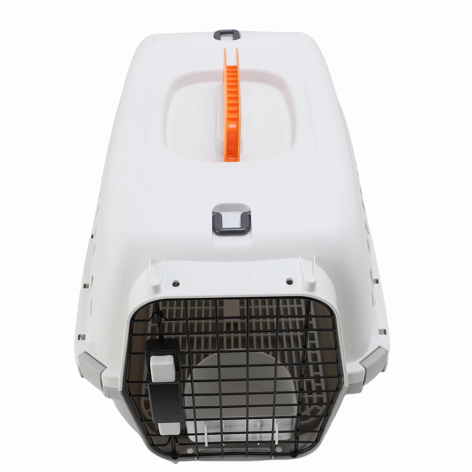 Caisse de Transport Rigide pour Animaux de Compagnie Portable Facile Monter avec Ventilation Renforc e Adapt e Avion IATA Chien Chat