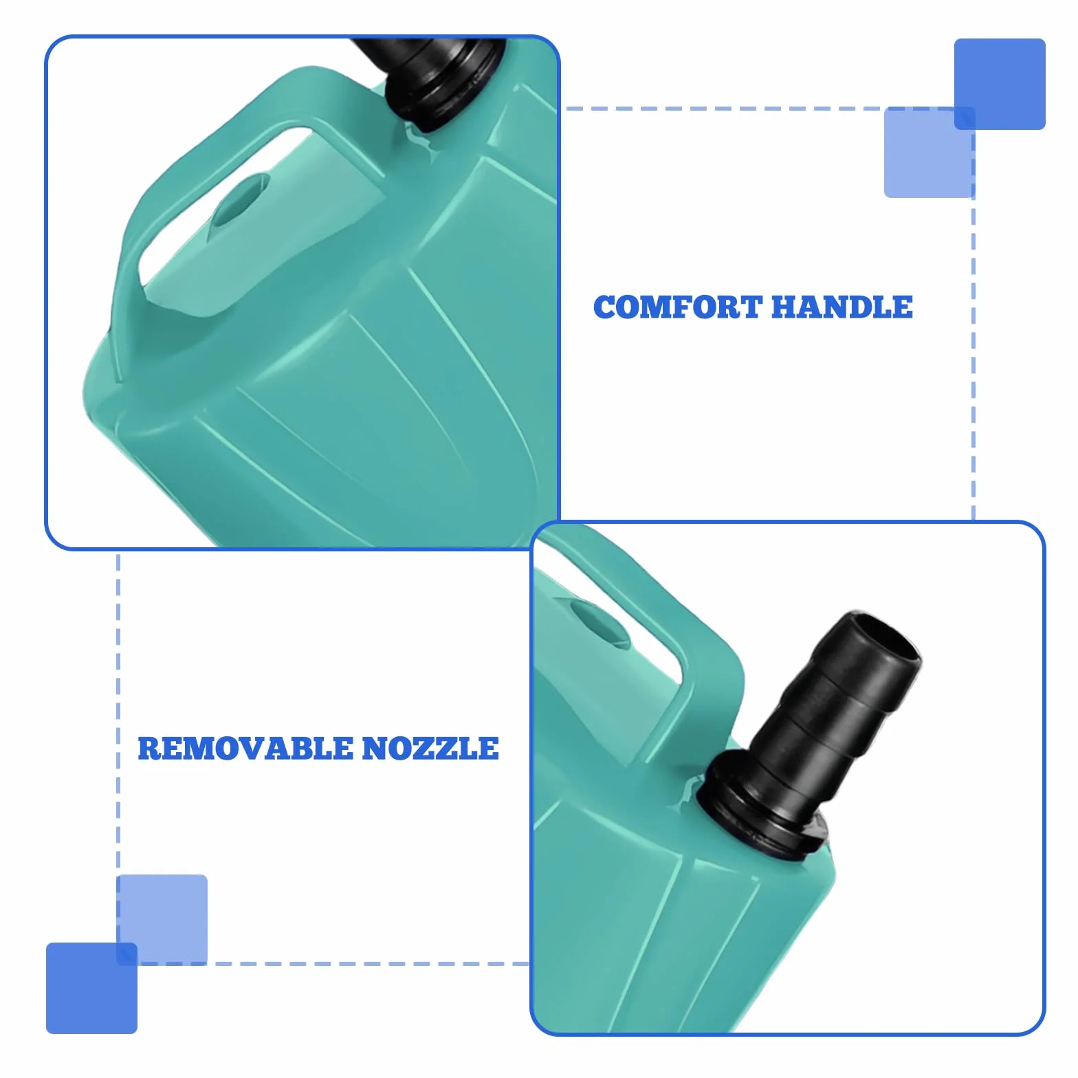 Pompe submersible WIYETY 20W 1500L/H pour aquarium bassin ultra silencieuse avec 3 buses 1,5m