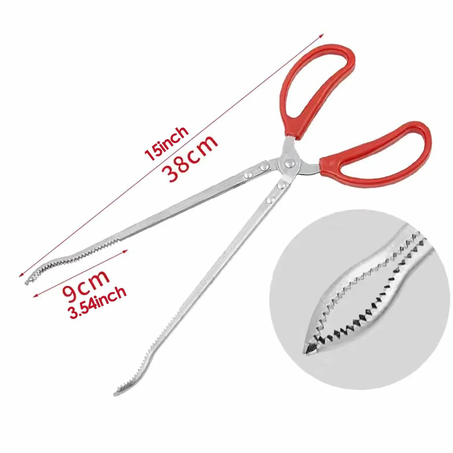 Pince À Nourriture Reptile 38cm Extra Longues pour Serpent Terrarium