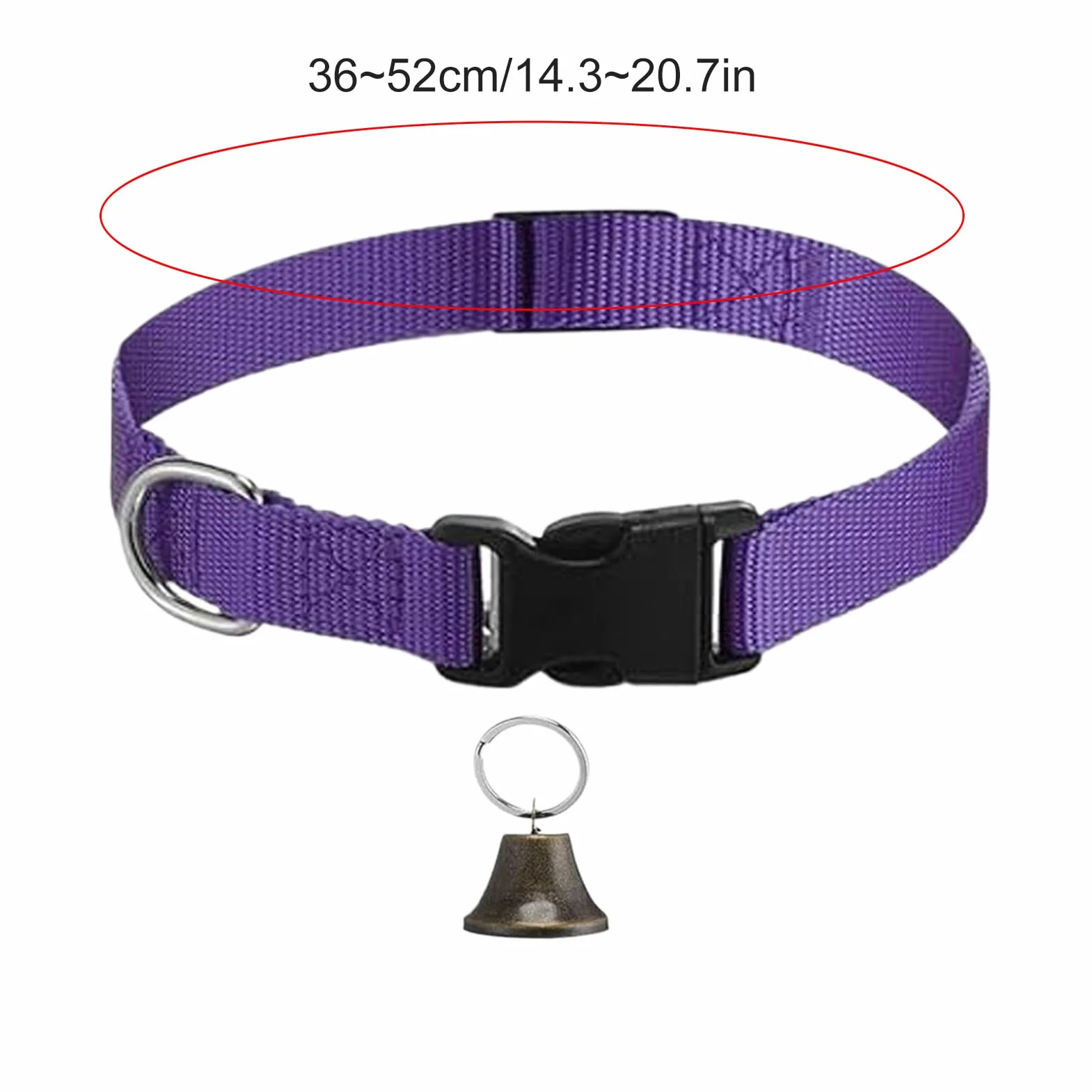 Collier pour Chèvres De Concours | Collier Réglable pour Moutons - Cloche Sonore Antiperte pour Pâturage – Accessoires d'Élevage pour Moutons, Vaches et Chèvres Domestiques