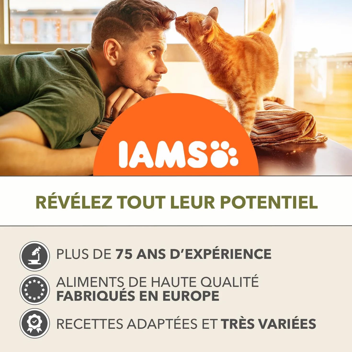 IAMS Delights Land Collection Nourriture Humide pour Chat sans céréales – Multipack avec Viande, variétés en Sauce, Nourriture Humide sans céréales pour Chats à partir de 1 an, 12 x 85 g