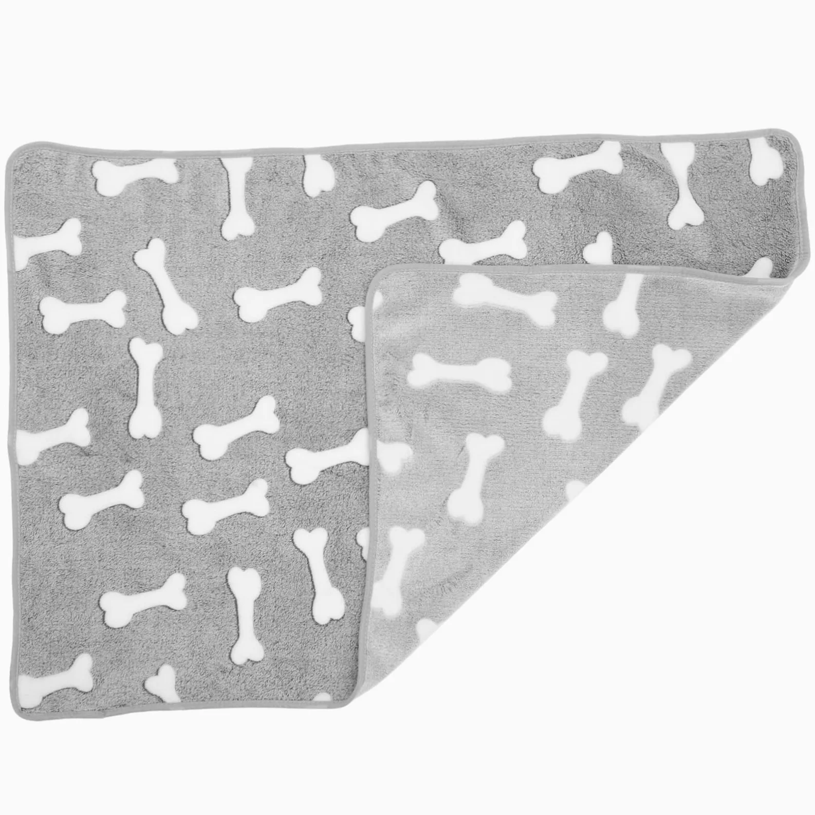 POPETPOP Lot De 5 Couvertures Chaudes pour Animaux De Compagnie en Polaire Tapis pour Chien Portable Doux Et Respirant Adapté À L'automne Utilisation Polyvalente