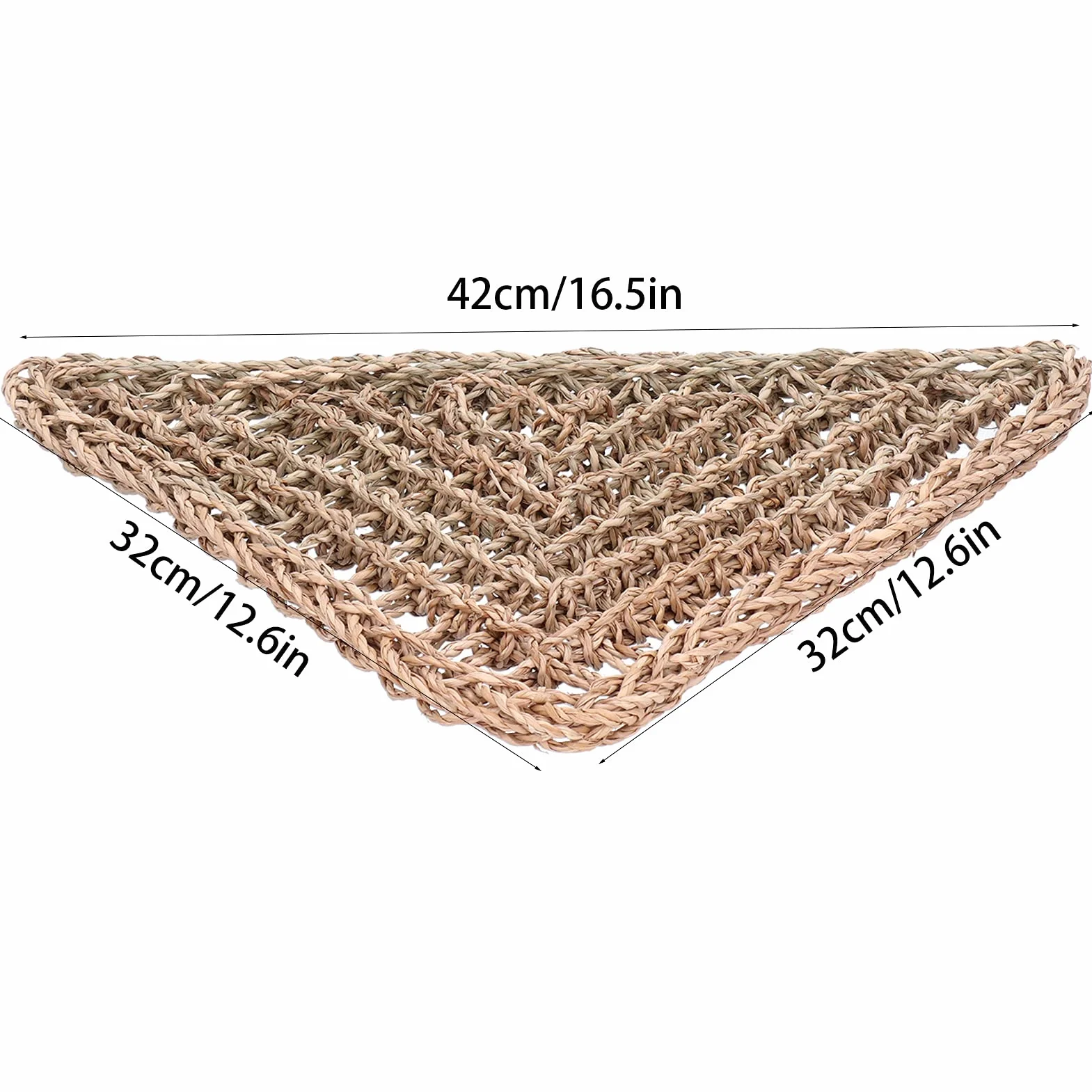 Alvinlite Hamac De Dragon Barbu Reptile Lézard Triangle 32 X 32 X 42CM