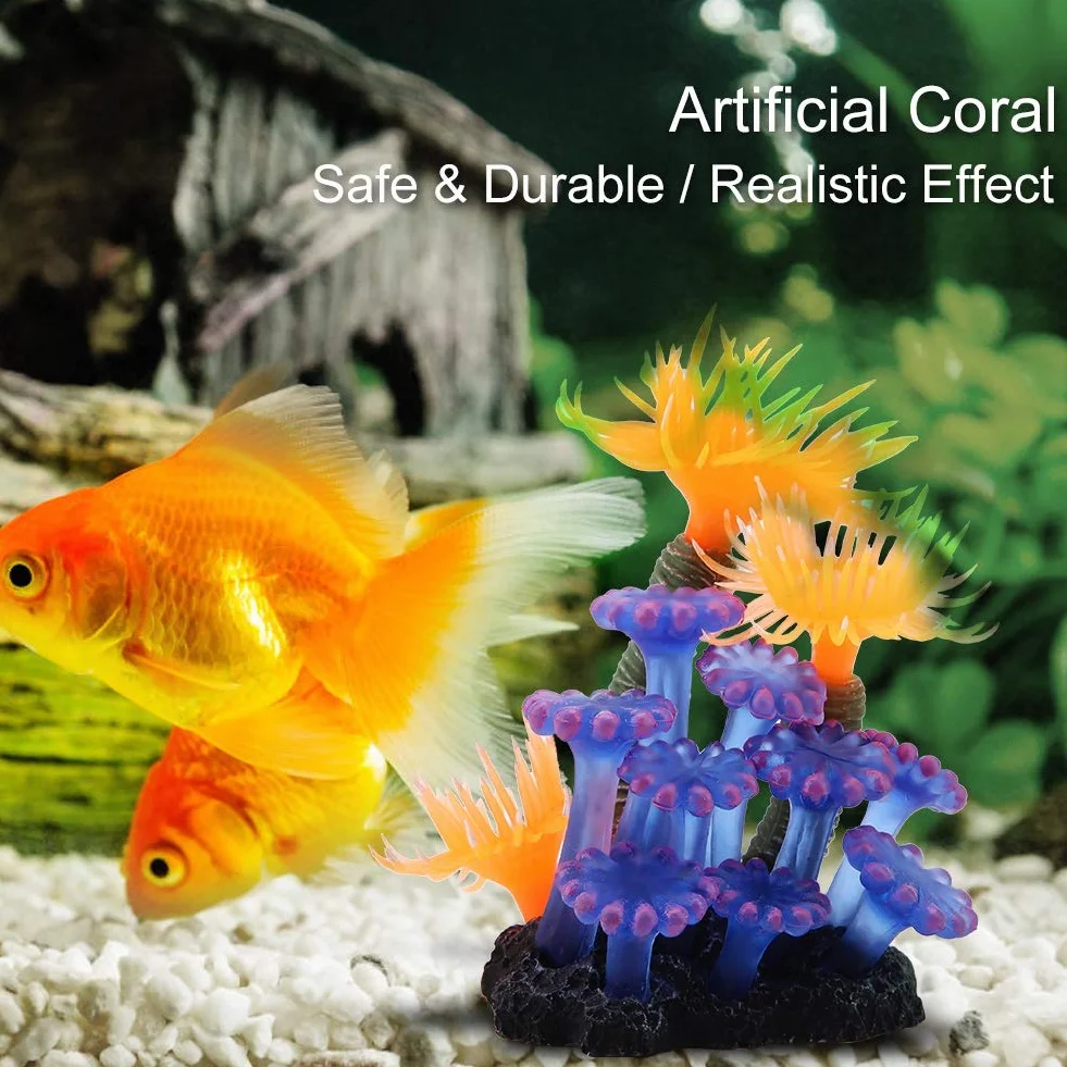 Corail Artificiel Décoration Réservoir Poissons Simulation Maison