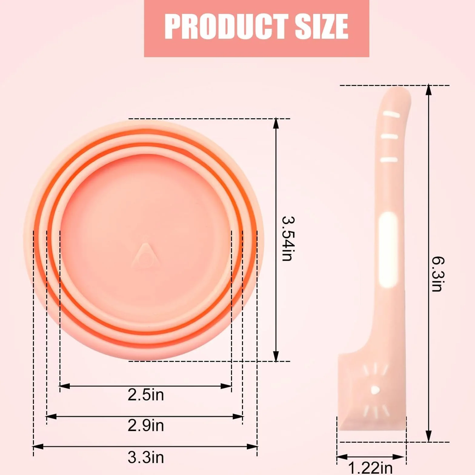 Paquet de 6 Couvercle Silicone de Conserve Cuillères à Nourriture pour Chats pour le Stockage des Aliments Humides