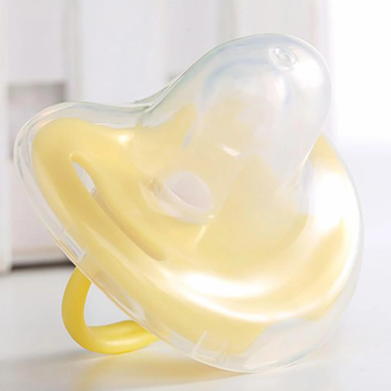 Tétine pour Chaton en Silicone Forme Papillon 4 Pièces avec Couvercle