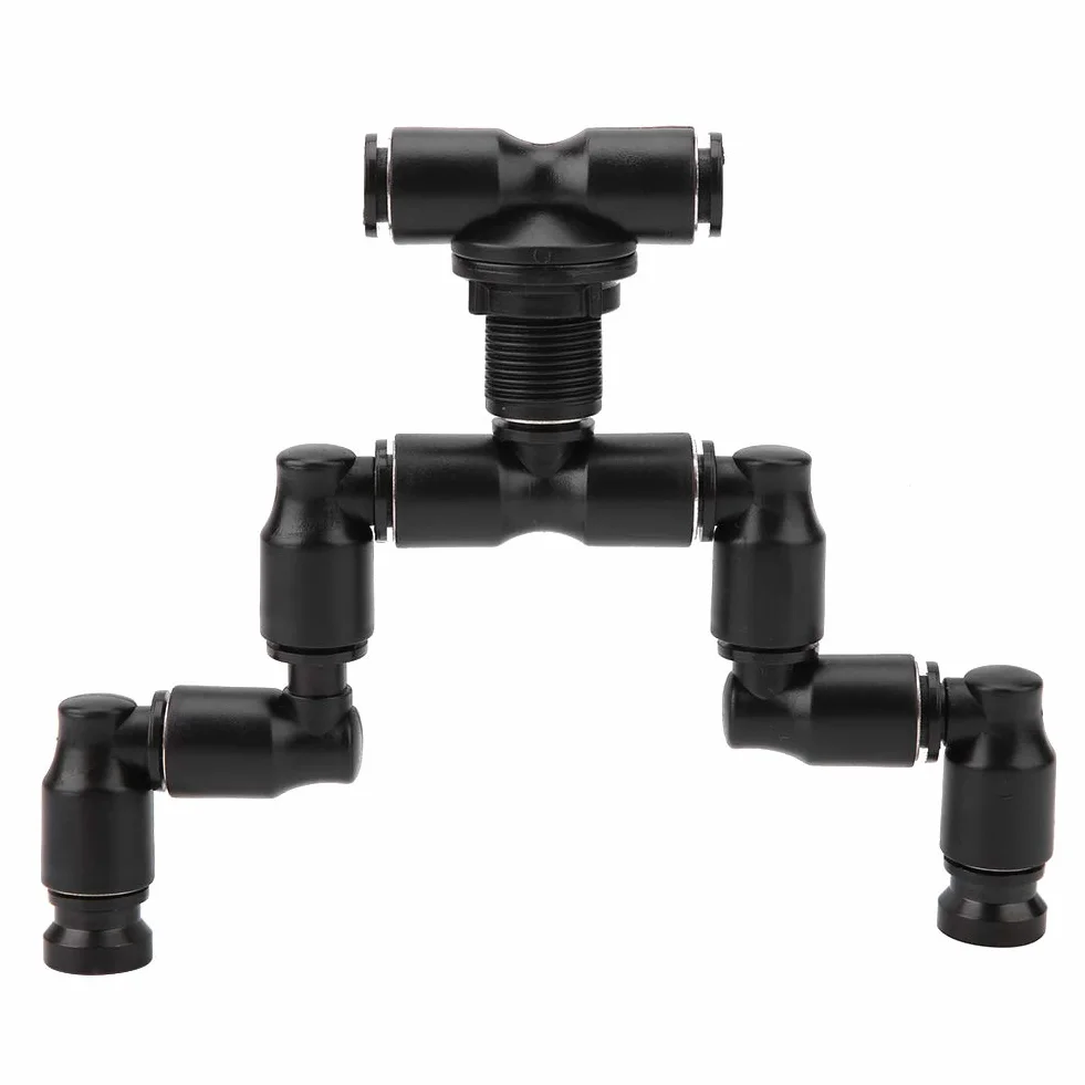 Système de Brumisation pour Reptiles Double Tête Arroseur de Brouillard 360° Réglable Terrarium