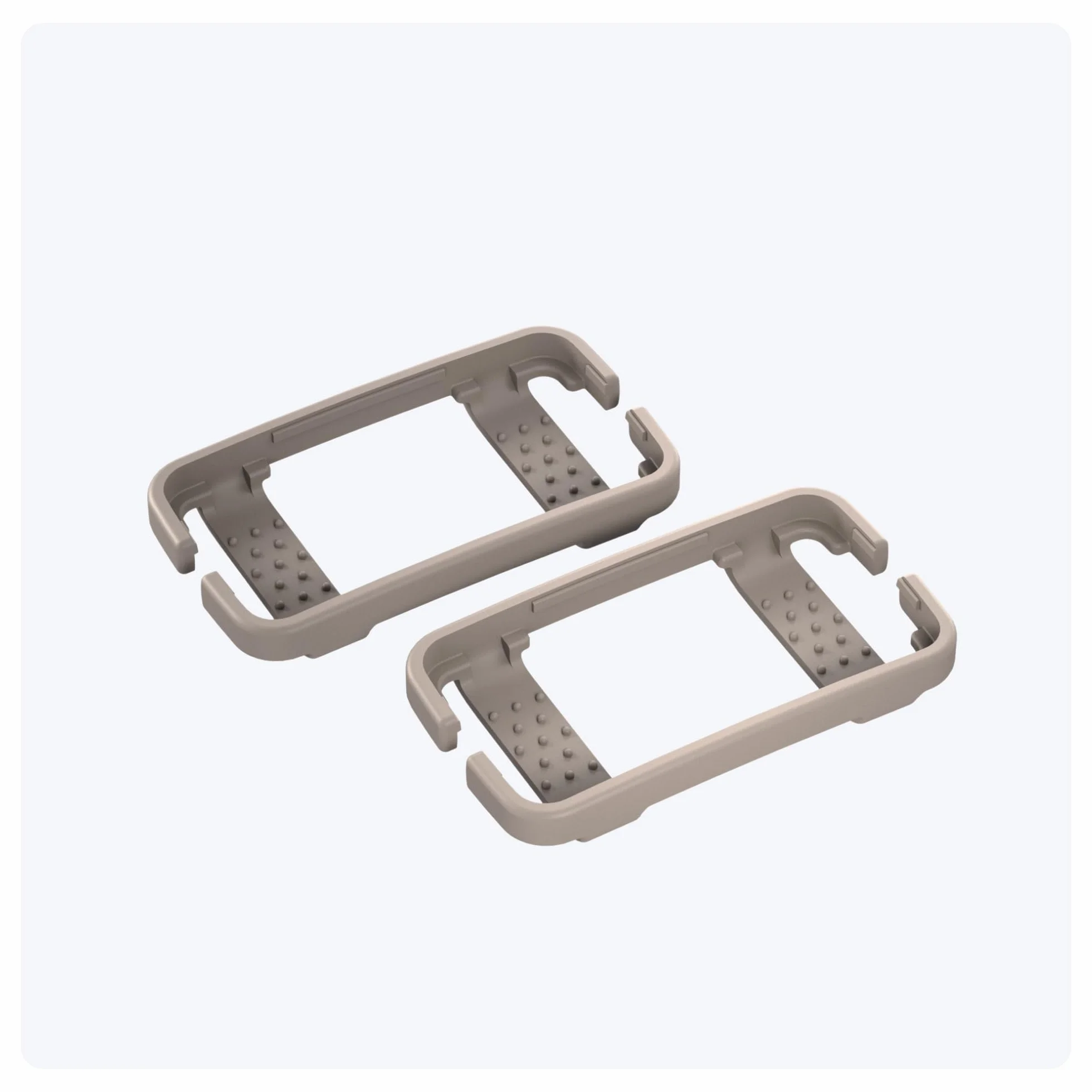 Tractive – 2 Attaches rigides pour Collier GPS Cat Mini pour partir à L'Aventure en sécurité