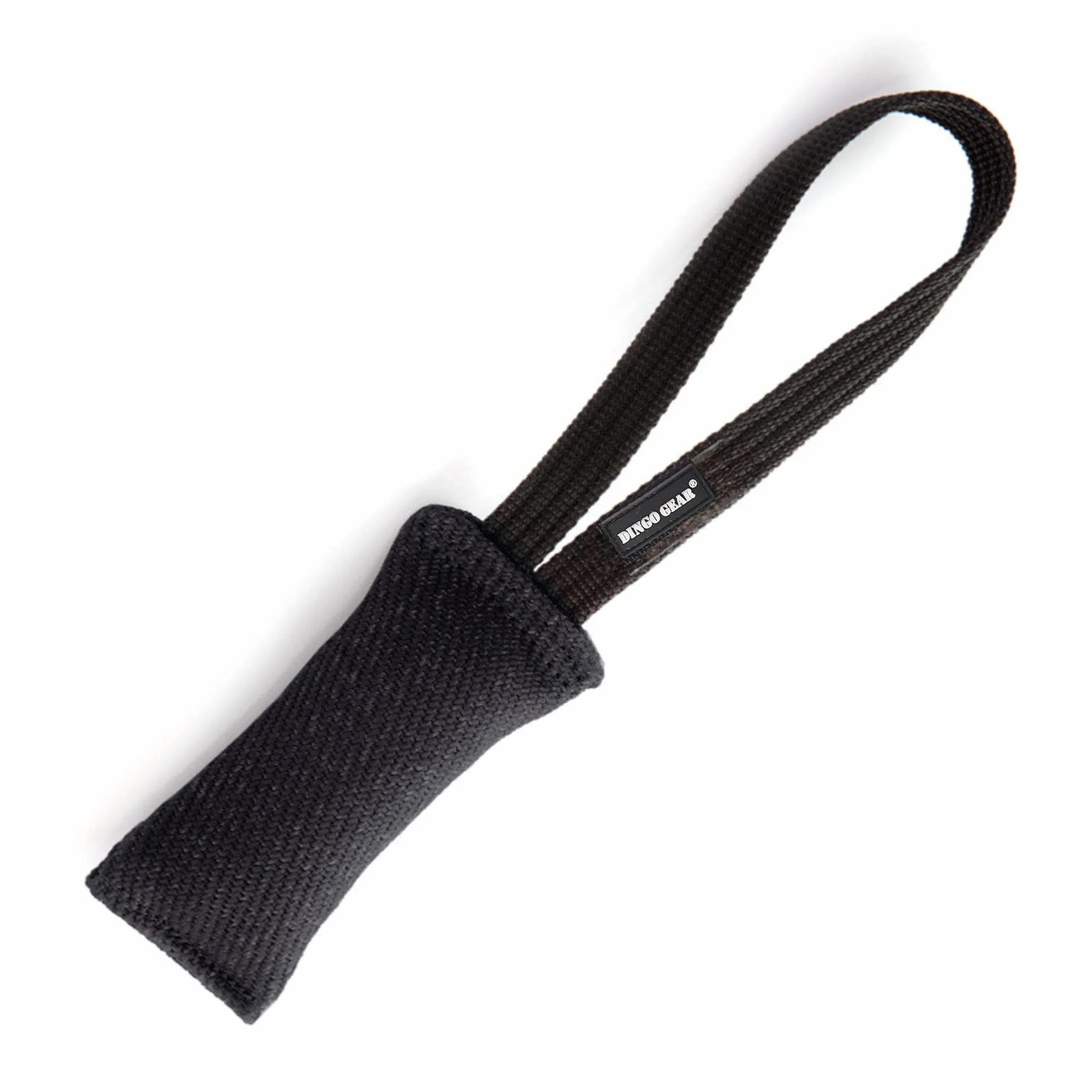 Dingo Gear Nylcot Bite Tire-Chien Dressage IGP Fun 1 poignée Noir 15 x 5 cm