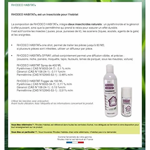 Greenvet RHODEO Habitat Spray 400ml