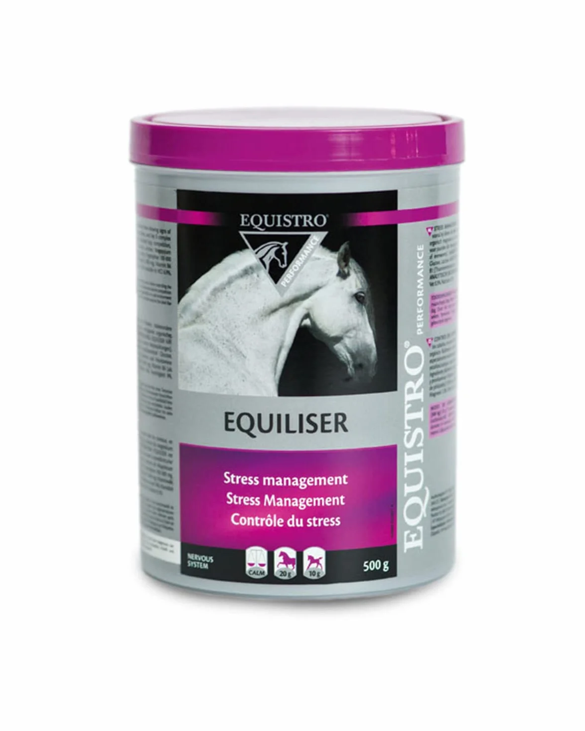 EQUISTRO® Equiliser - Complément Alimentaire pour Chevaux avec magnésium hautement concentré - Peut réduire Les comportements indésirables - en Cas de Signes d'hyperirritation - Qualité supérieure -